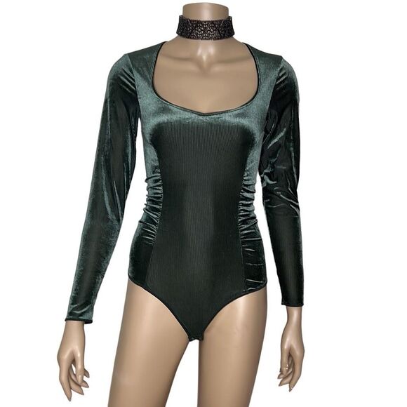 NWT Wolford Esmeralda String Bodysuit Top XS - Picture 6 of 16